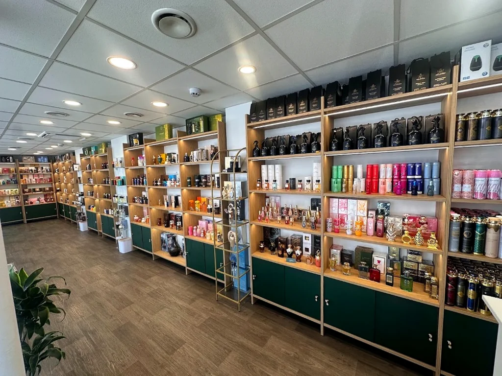 Inside the Arabia Essence store in Tallinn